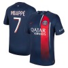 Original Fußballtrikot Paris Saint-Germain 2023-24 Mbappé 7 Heimtrikot Für Herren